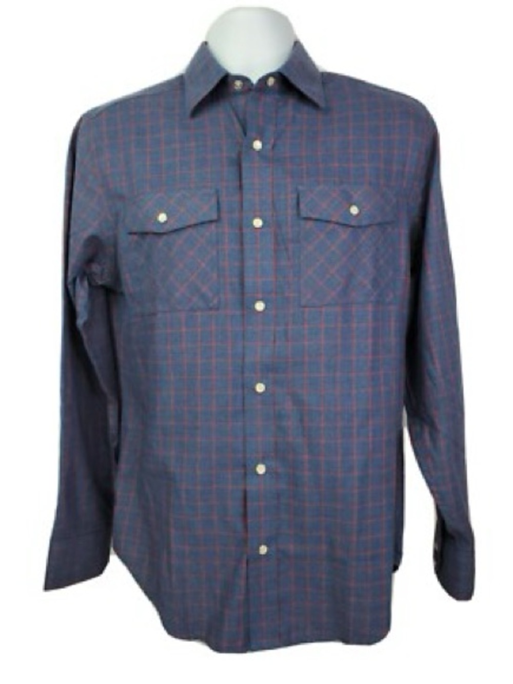 Southern Tide Pearl Snap Flannel